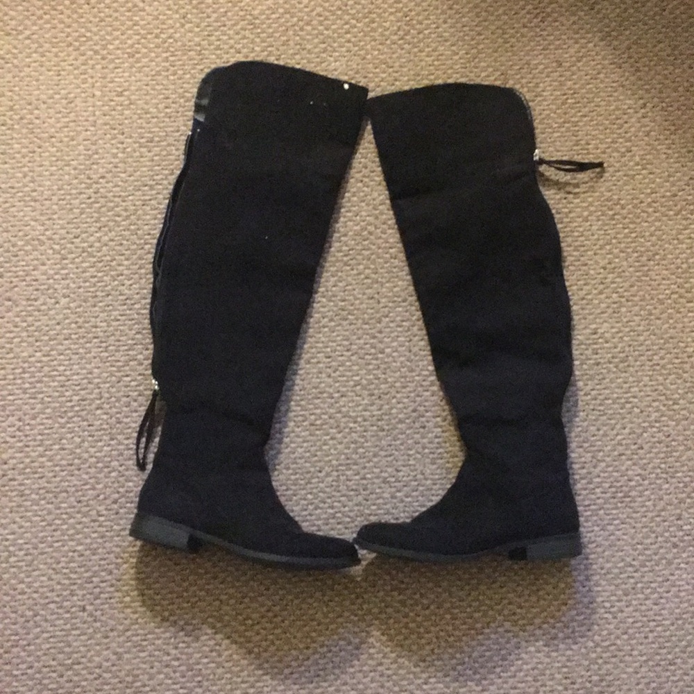 Black Over the Knee Boots